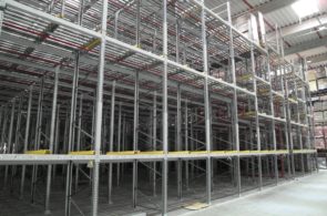 Scaffalature con rulli a gravità